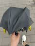 C'mon 全自动雨伞三折大号防风加固男士商务折叠自动伞 双层黄色 实拍图