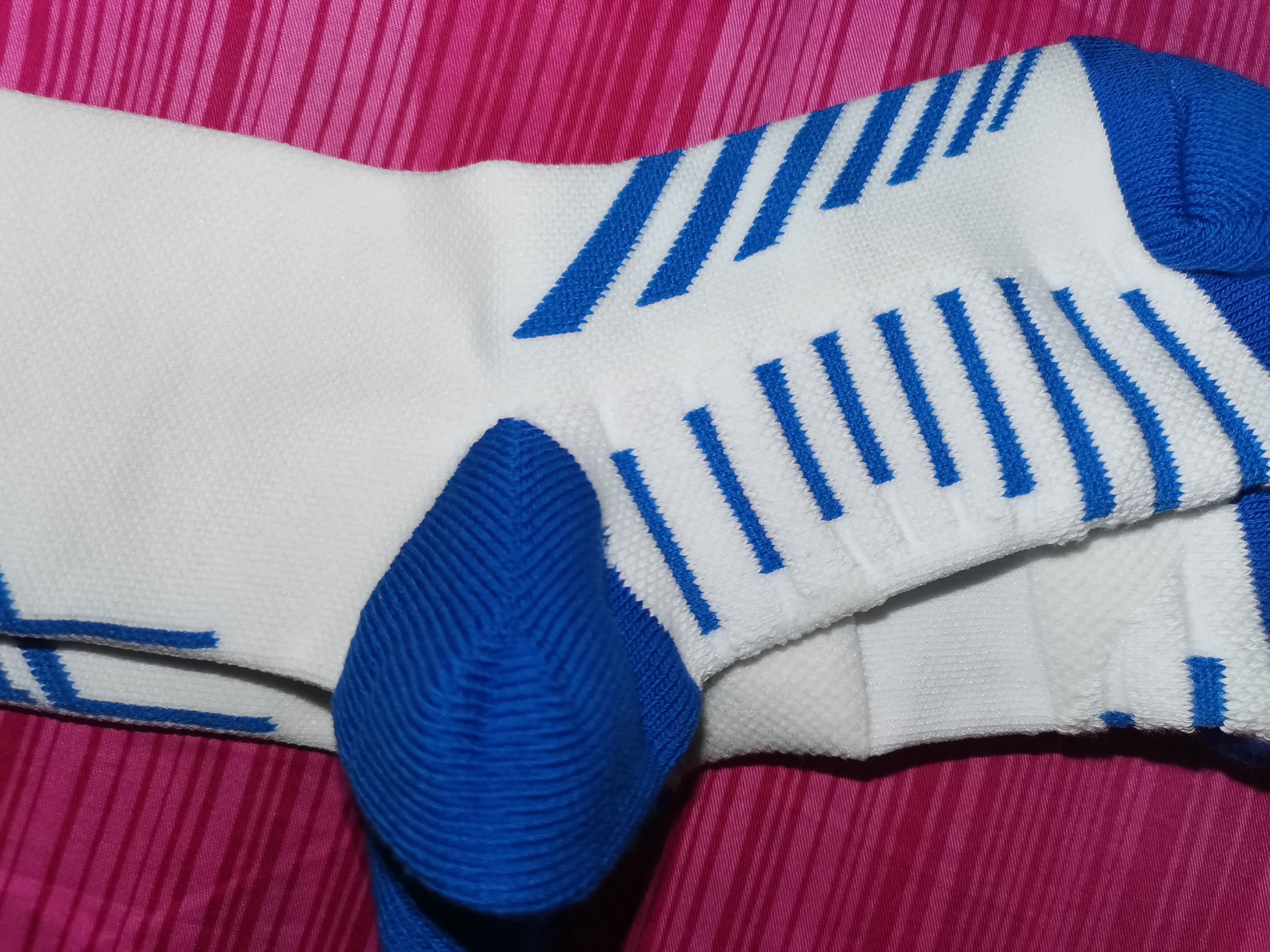 李宁（LI-NING）足球袜儿童长筒袜防滑过膝护腿板袜套毛巾底球袜男女夏季薄款6-12 实拍图