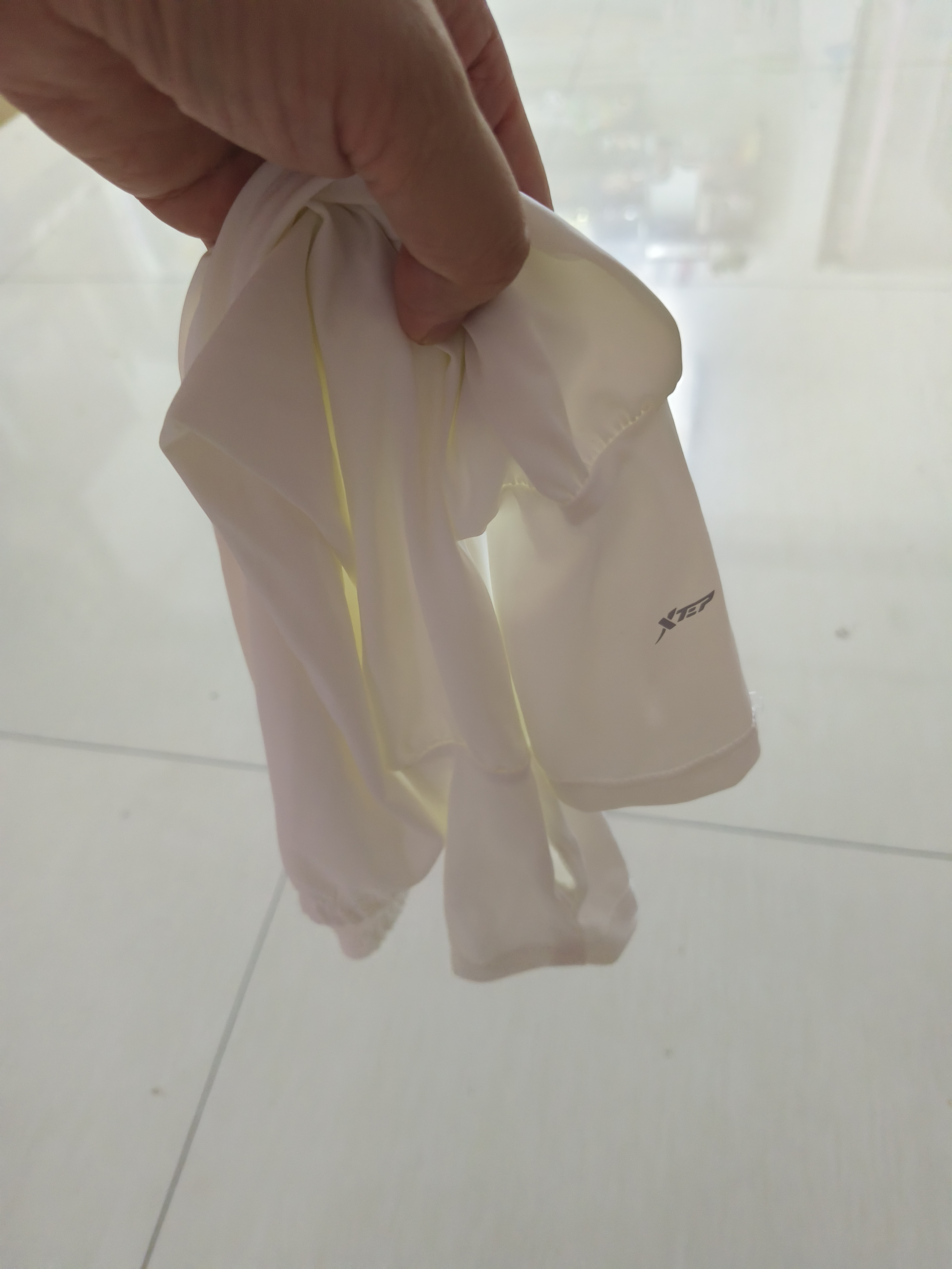 特步（XTEP）防晒冰袖男女薄款夏季防紫外线宽松泡泡冰丝凉感袖套开车骑行护臂 实拍图
