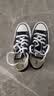 匡威（Converse）All Star夏季经典帆布男女低帮休闲运动鞋黑色101001 101001/黑色 35 实拍图