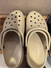 卡骆驰（CROCS）新款厚底云朵洞洞鞋送女友礼物206750 骨白色   39-40 实拍图
