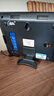 康巴丝（Compas）创意LED大屏时钟 夜光电子闹钟客厅卧室台钟学生闹钟 白字（时钟+闹钟） 实拍图