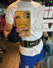 FITTER GEAR执炼健身腰带男硬拉深蹲运动力量训练举重护腰带 军绿色M码 实拍图