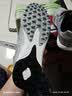 卡尔美（KELME）儿童足球鞋TF碎钉魔术贴免系带防滑耐磨球鞋 金属银黑  37  实拍图