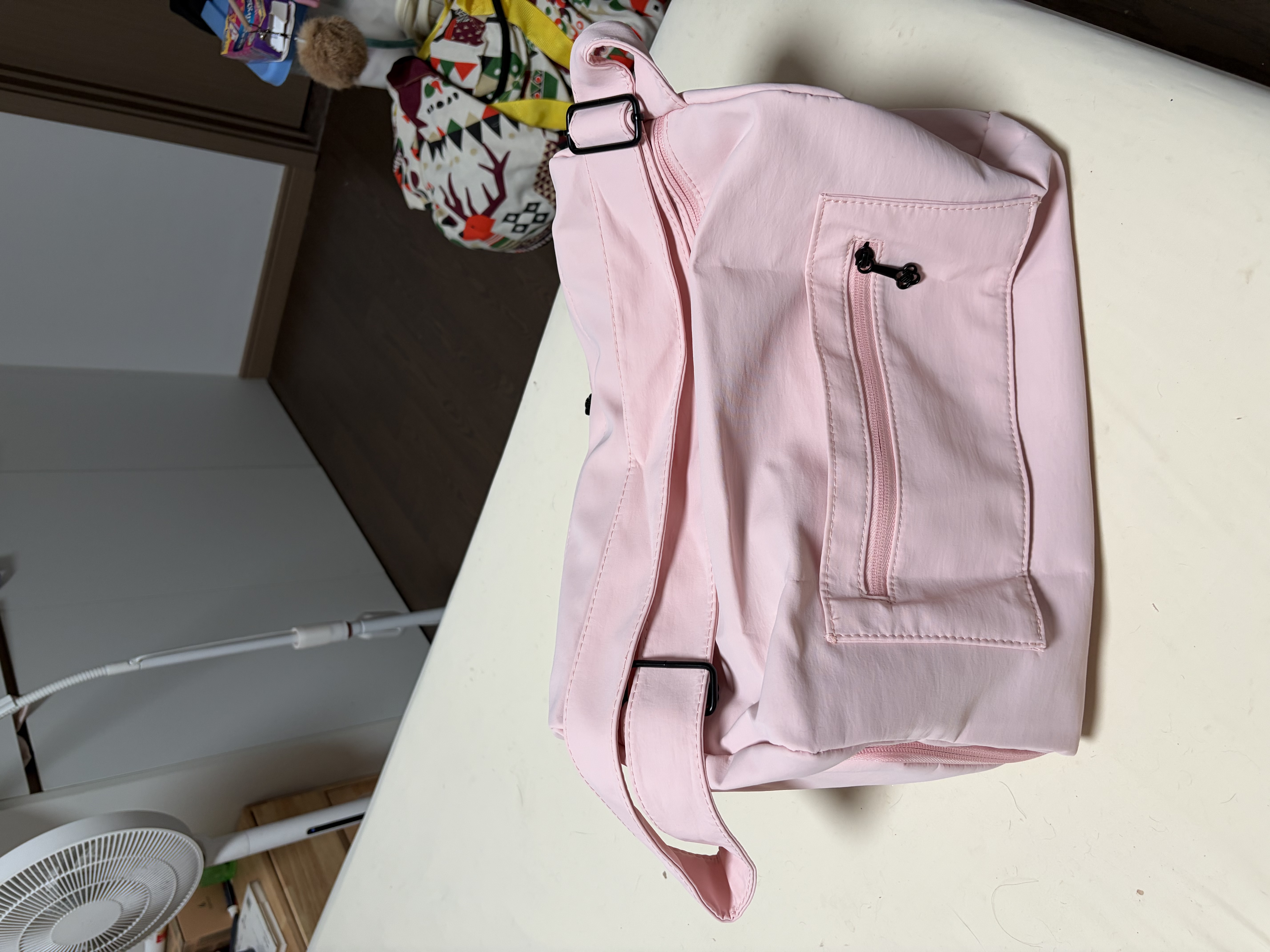范爷家短途旅行包便携衣物收纳袋旅游女手提外出行李包运动健身包游泳包 实拍图