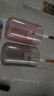 京东京造 Air系列牙刷架免打孔漱口杯卫生间壁挂刷牙杯套装浴室置物架双杯 实拍图