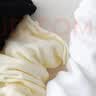 浪莎女士袜子女冰丝春夏薄款冰冰中筒袜木耳边花边月子袜堆堆长袜6双 实拍图