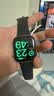 Apple/苹果 Watch S11 智能手表GPS款46毫米深空灰色铝金属表壳黑色运动型表带M/L MEVP4CH/B 实拍图