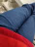 真维斯（Jeanswest）牛仔裤男2026秋季轻商直筒修身牛仔长裤男蓝色常规30 实拍图
