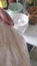 空气炸锅纸盘家用吸油纸垫食物烤箱烘焙硅油纸锡纸烧烤工具盘烤盘 空气炸锅纸100只装 实拍图
