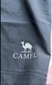 骆驼（CAMEL）运动短裤男2026春夏透气速干训练跑步健身短袖短裤女 J0S1U8125-2，黑色，女 M 实拍图