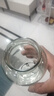 【送杯套】大容量加厚玻璃杯子便携杯茶水分离带杯套泡茶水杯 透明 1000ml吨吨桶 1只装 实拍图