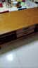 致香实木茶几家用小户型现代简约中式双层柜子客厅欧式收纳储物桌子 深邃板栗色-整发  1200*600*500即到即用 实拍图