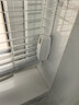 美尔耐免打孔百叶窗帘卧室卫生间浴室厕所防水铝合金厨房升降遮光帘6010 免钉【标准亮光】白色 1平方米 实拍图