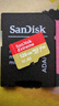 闪迪（SanDisk）128GB TF(MicroSD)内存卡4K极速金卡A2 V30 U3兼容大疆Pocket3/4P/Action 6运动相机/无人机存储卡 实拍图