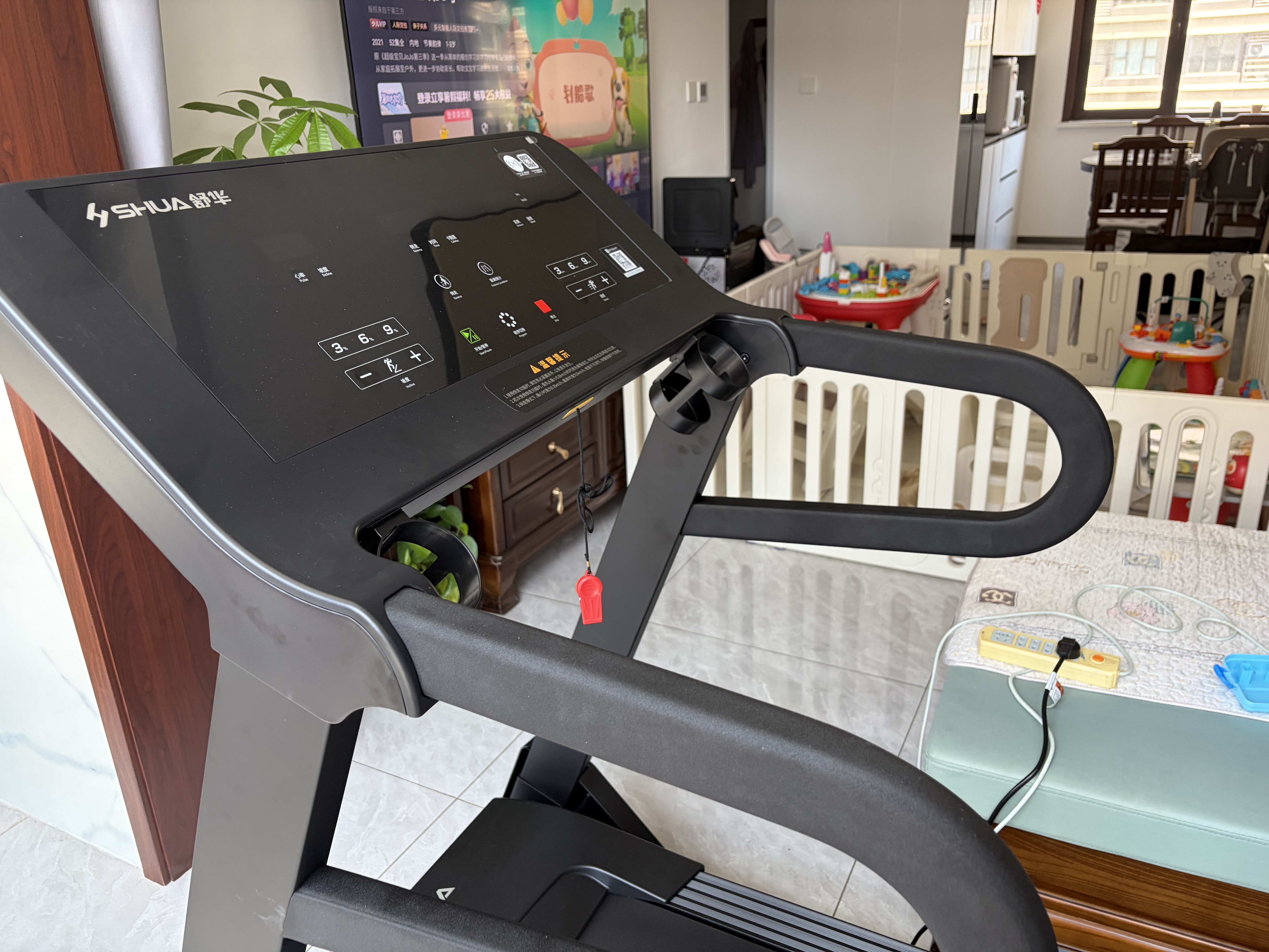 舒华（SHUA）小型家用跑步机家庭用A9爬坡走步机减震室内静音可折叠马拉松奥运 全能王A9pro-18%大坡度/创新倒走 实拍图