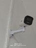 海康威视（HIKVISION）监控摄像头 400万高清全彩夜视poe枪机 网线供电室外400W监控器 支持对讲  DS-IPC-K24H-LT 4mm 实拍图
