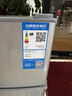志高（CHIGO）小冰箱迷你小型家用冷藏冷冻两用宿舍出租房用双门办公室电冰箱节能省电 【一级能效】76L银色【全国联保丨节能省电】 实拍图