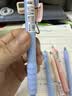 晨光（M&G）文具热可擦中性笔 云握手按动子弹头黑色水笔0.5mm 小学生用热敏摩擦签字笔 12支/盒AKPJ7001 实拍图