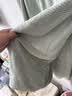 三利加大7A抗菌浴巾A类吸水速干成人男女士裹巾 90*180cm  淡绿色运动 实拍图