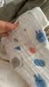 贝瑞加（Babyprints）【不含甲酰胺】尿布裤婴儿纱布一体式新生儿可水洗戒子兜尿片5条 实拍图