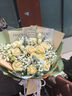 艾斯维娜鲜花速递11朵玫瑰花束送女友生日礼物全国同城配送 11朵香槟玫瑰花束-推荐款 实拍图
