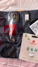 皮尔卡丹高档含桑蚕冰丝休闲裤男士夏季薄款商务宽松弹力西装裤爸爸长裤子 黑色【夏季薄款】 【专版LOGO薄款】 35 【160-170斤】 实拍图