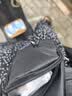 运动跑步包男休闲斜挎包手机包防泼水健身包女单肩包 黑色 实拍图