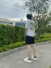 H8小白鞋2026新款春季百搭莆田鞋子情侣男女内增高厚底休闲运动板鞋 白色-黑皮尾（礼盒装） 42 男码 实拍图