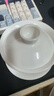 京红运真裸价·三才盖碗茶具羊脂玉白瓷悬停盖杯茶碗泡茶杯 实拍图