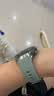 华为HUAWEI WATCH 5 42mm基础款不锈钢表壳极光绿氟橡胶表带X-TAP智感窗eSIM通话手表 实拍图
