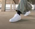 耐克NIKE男空军一号AF1 运动鞋CW2288-111白42 实拍图