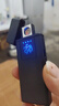 充电打火机防风电子点烟器钨丝usb智能感应点烟器打火机 黑色（两款混发） 实拍图