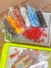 HERACLES立体蘑菇钉益智儿童玩具男女孩拼图手工DIY拼豆3-6-9岁专注力训练 20卡片+480蘑菇钉+收纳盒【旗舰款】立体蘑菇钉拼图 手工diy大颗粒积木-2026火的最玩插插乐 实拍图