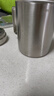 美厨（MAXCOOK）316不锈钢水杯 双层泡茶杯口杯儿童学生带盖手柄400ml  MCB1112 实拍图