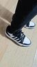 adidas ENTRAP美式校园风运动少年感复古篮球风板鞋男女阿迪达斯 白色/黑色   43 实拍图
