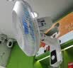 美的（Midea）壁扇16吋壁挂电风扇轻声宿舍摇头商用挂墙风扇食堂大风力工业壁扇摇头牛角扇 FWA40UA 实拍图