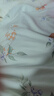 婧麒（JOYNCLEON）月子服夏薄款竹棉孕妇睡衣产后哺乳待产胸垫家居服 蓝L Jyz157092 实拍图