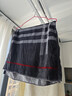 金号纯棉加厚加大枕巾吸汗透气亲肤枕头巾灰色1条 80*50cm 170g 实拍图