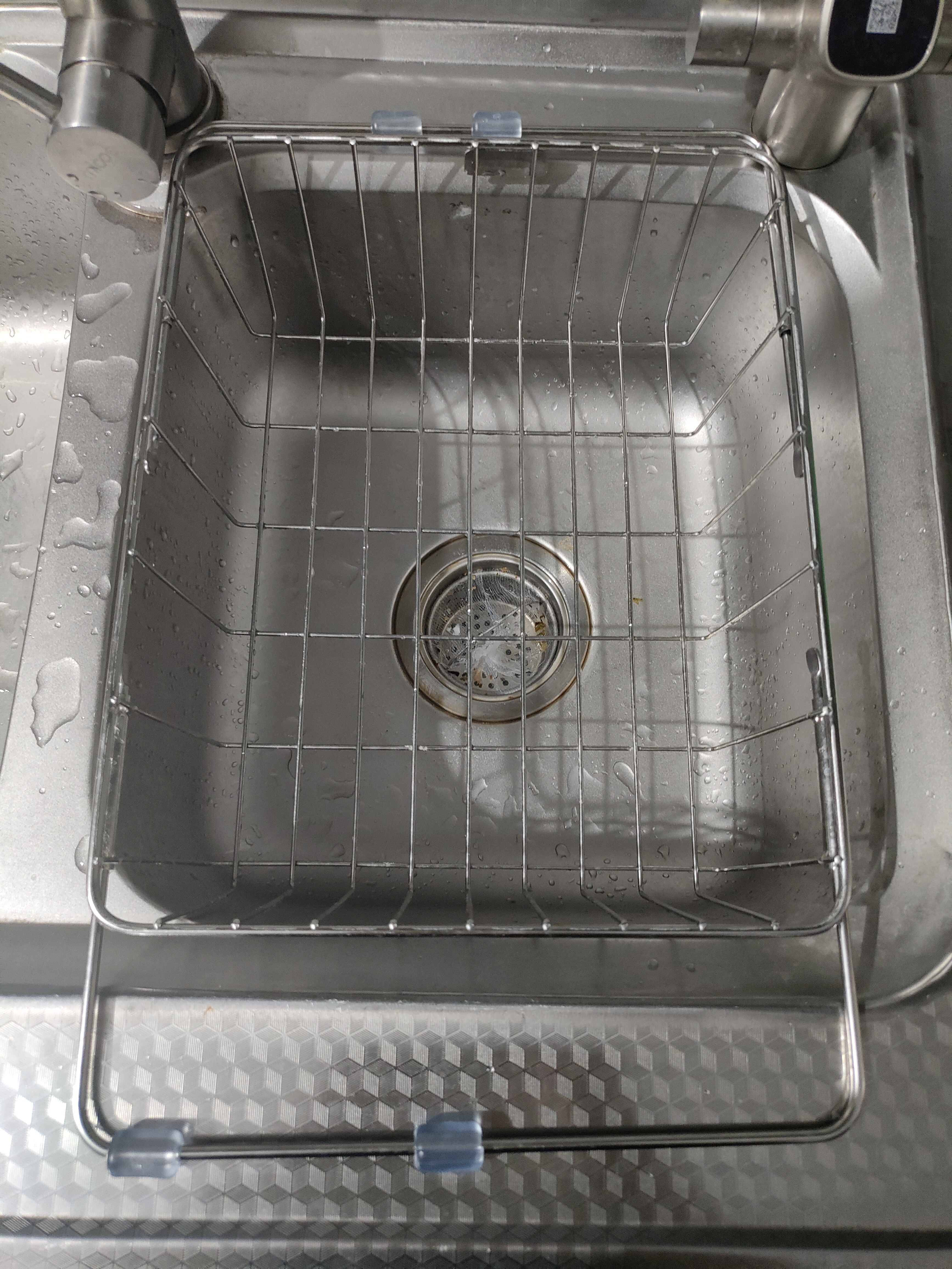 帅仕（shuaishi）厨房置物架304不锈钢水槽沥水架可伸缩碗碟置物架菜篮果蔬收纳架 实拍图