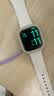 Apple/苹果 Watch S11 智能手表GPS+蜂窝款42毫米玫瑰金色铝金属表壳淡桃粉色运动型表带M/L MF9A4CH/B 实拍图