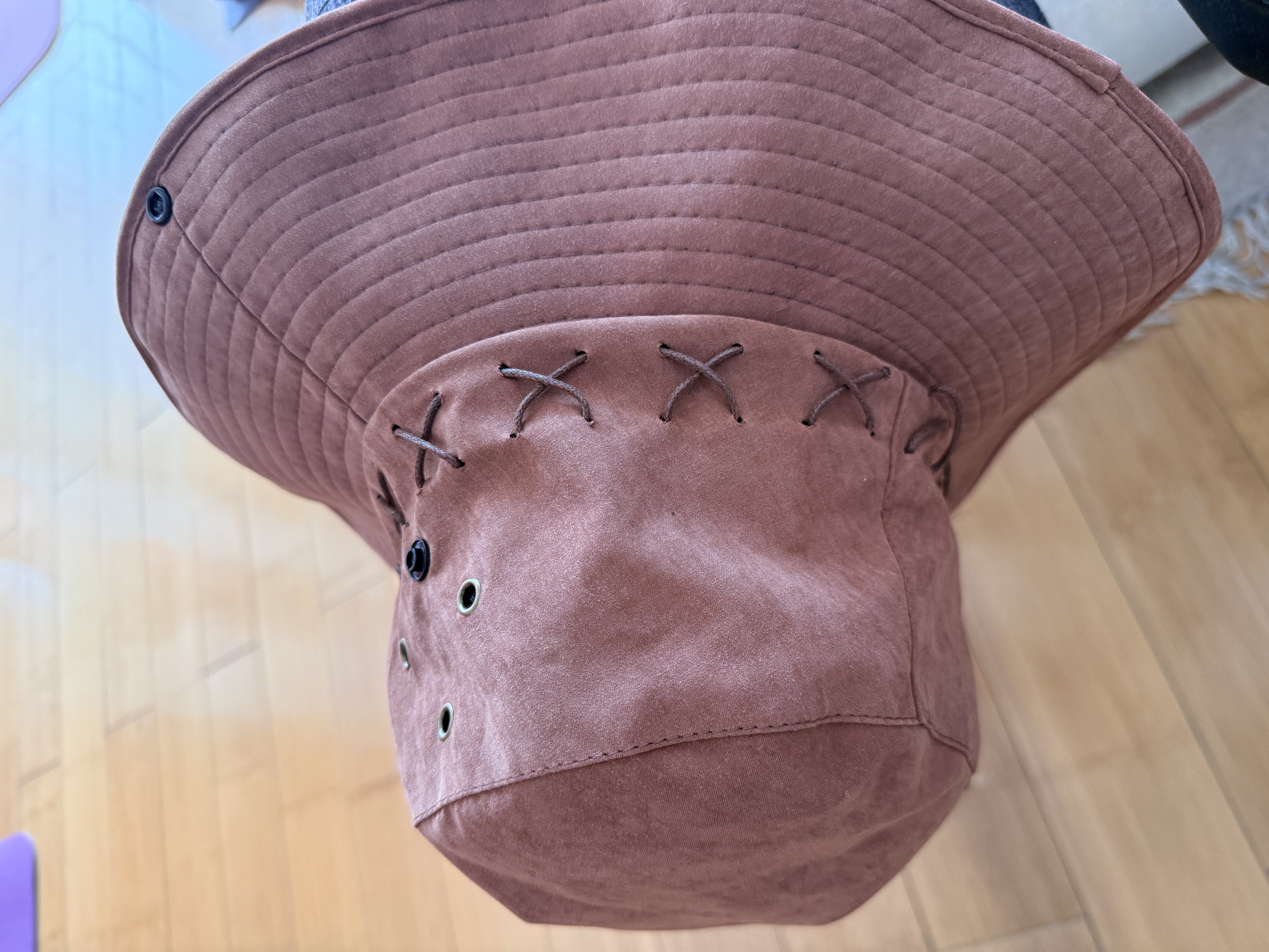 卡尔美（KELME）西部牛仔帽女遮阳帽男防晒帽子登山渔夫帽春夏川西旅游沙漠草原帽 实拍图