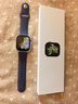 Apple/苹果 Watch S11 智能手表GPS款46毫米银色铝金属表壳雾紫色运动型表带S/M MEVW4CH/B 实拍图