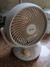 美的（Midea）电风扇空气循环扇家用节能四季大风量卧室宿舍摇头轻音台式空调伴侣风扇 【螺旋加速网罩18AD】 实拍图