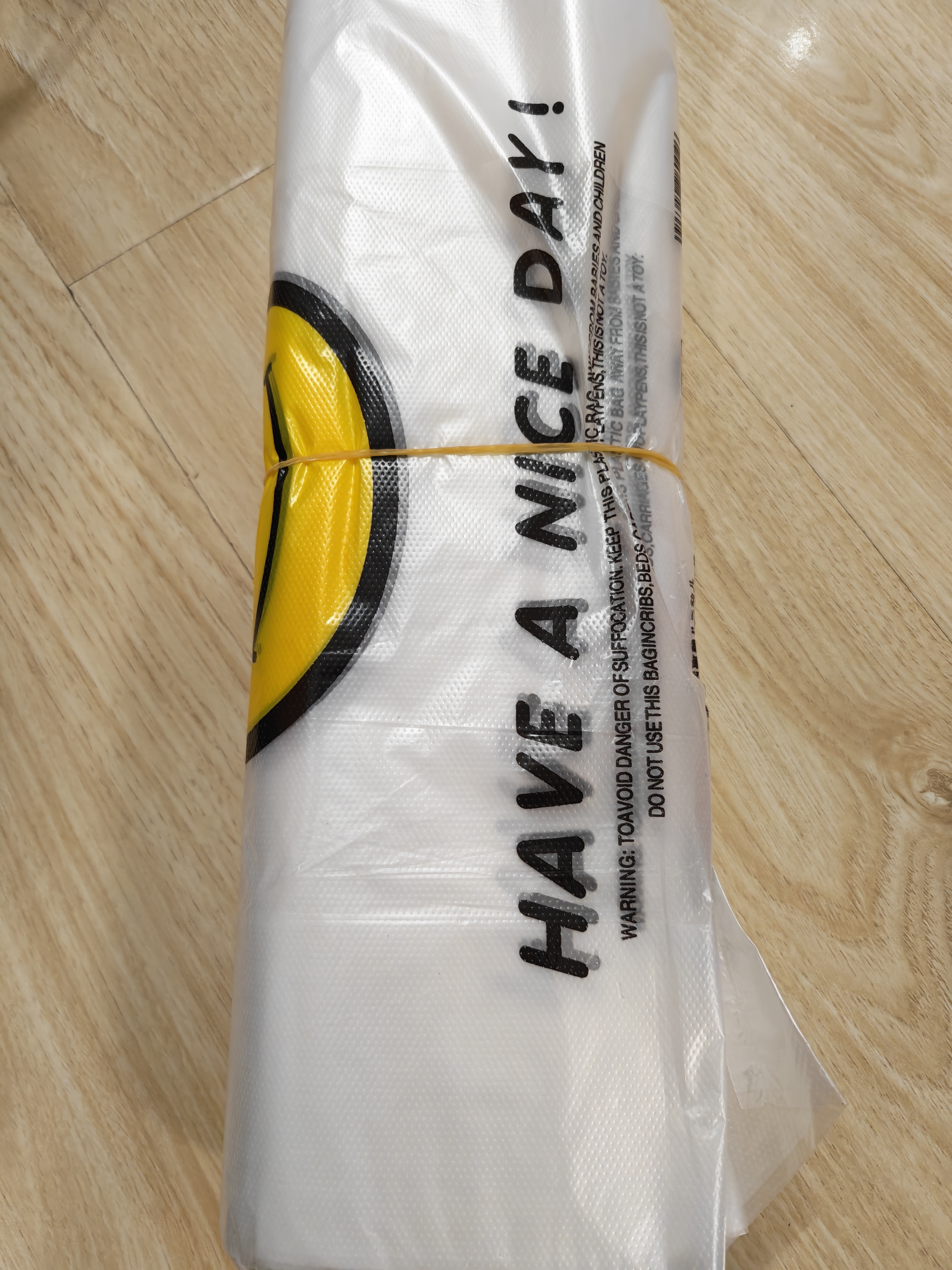登比塑料袋加厚无异味背心袋购物袋透明手提袋超市方便袋36*56cm100只 实拍图