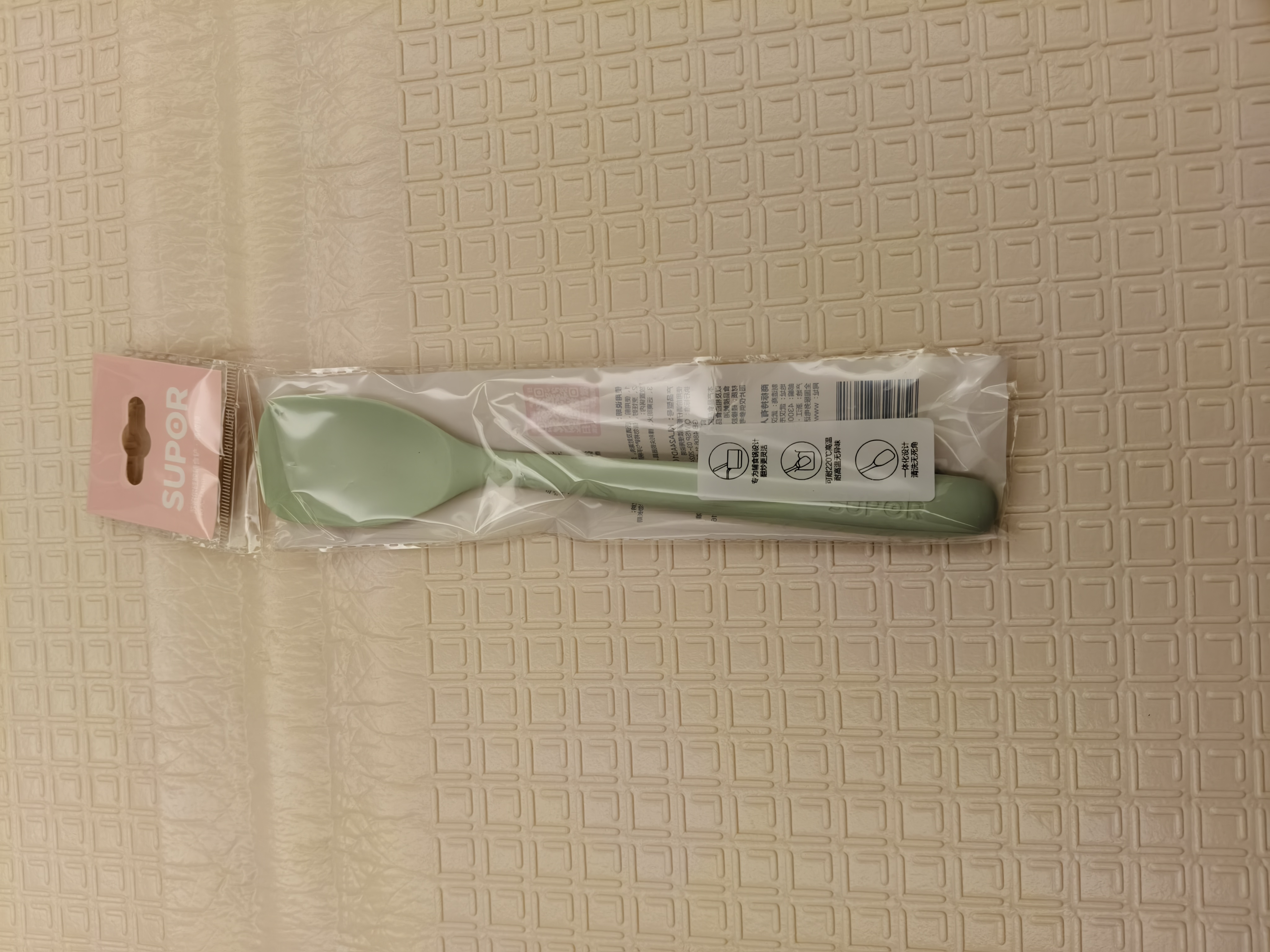苏泊尔（SUPOR）儿童辅食锅铲硅胶铲不粘锅铲子辅食锅铲铲子 KLA24AD10 实拍图