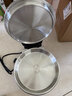 美的（Midea）电饼铛 小钢炮0涂层316L不锈钢电饼档 家庭用40mm超深双面加热 煎饼锅烤肉锅烙饼锅早餐机电煎锅s1 实拍图