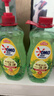 奥妙大桶酵素餐具净洗洁精 橙花小青柑 1kg*2 4斤装 1泵1补去锅具焦糊 实拍图