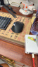 罗技（Logitech）M330 静音鼠标 无线鼠标 办公鼠标 右手鼠标 蓝色 带无线2.4G接收器 实拍图