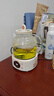 康佳（KONKA）养生壶  1.2L烧水壶热水壶 分体煮茶壶 24H预约 保温恒温壶全玻璃0胶水 KYSH-1515E-W 实拍图